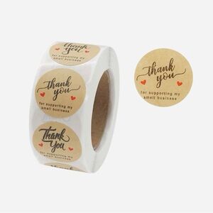 🌸New🌸 400pc Slogan Graphic Gift Stickers 1 Roll